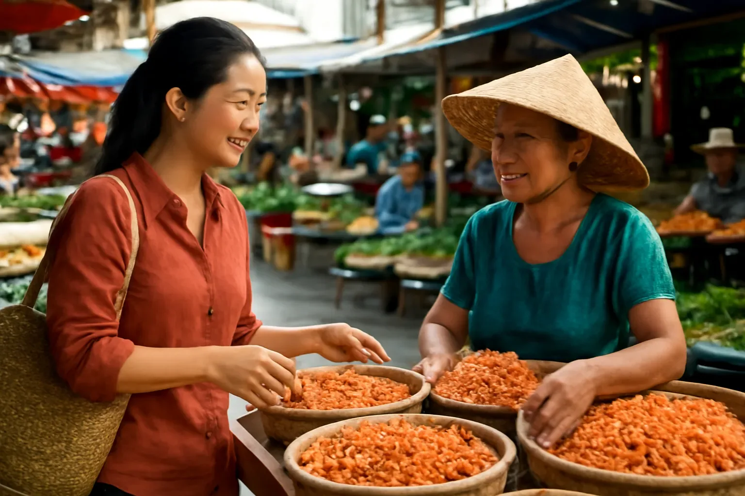 Mua sản vật không bao bì ở chợ và trên mạng: 12 câu hỏi để truy nguồn