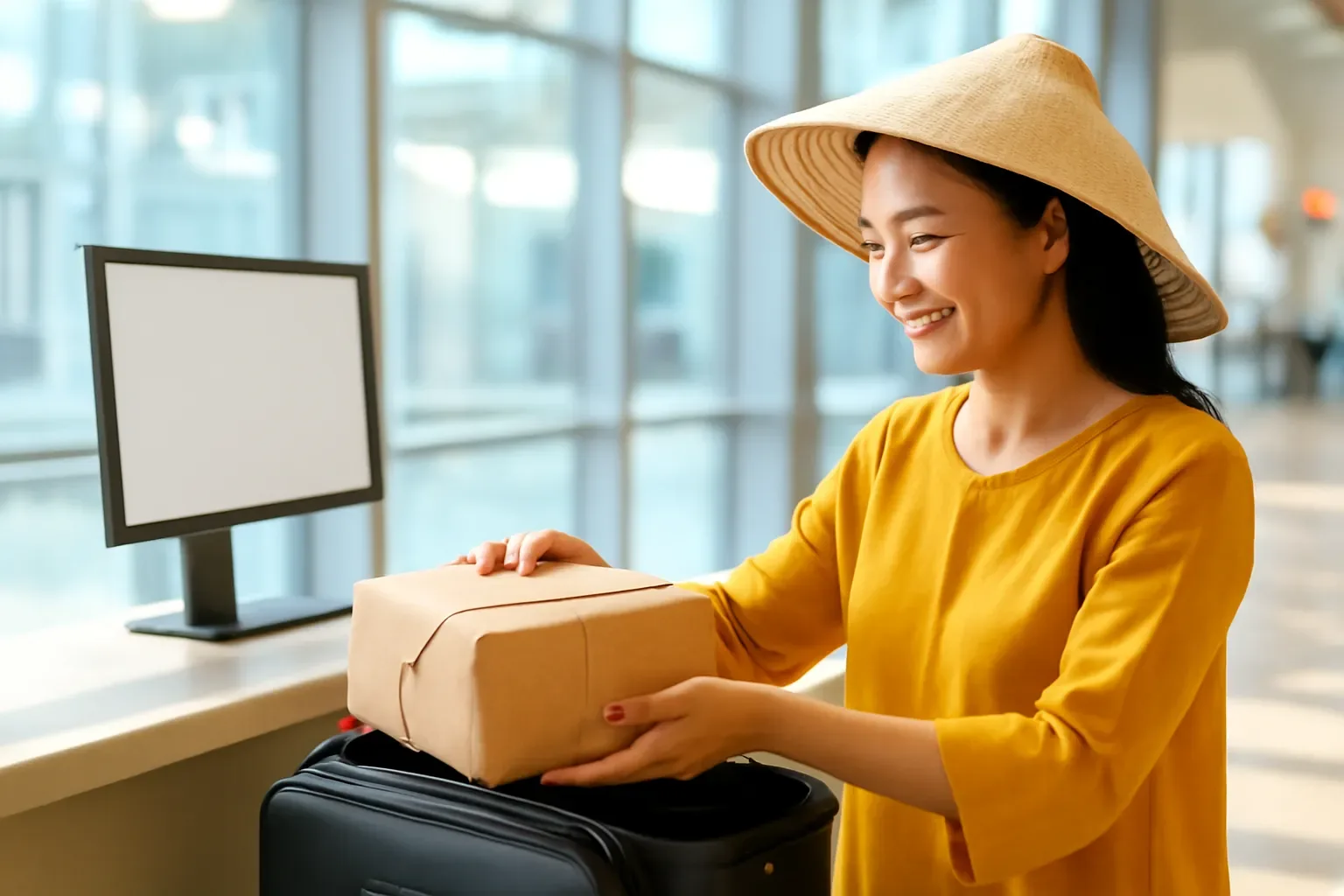 Quy định mang & gửi sản vật