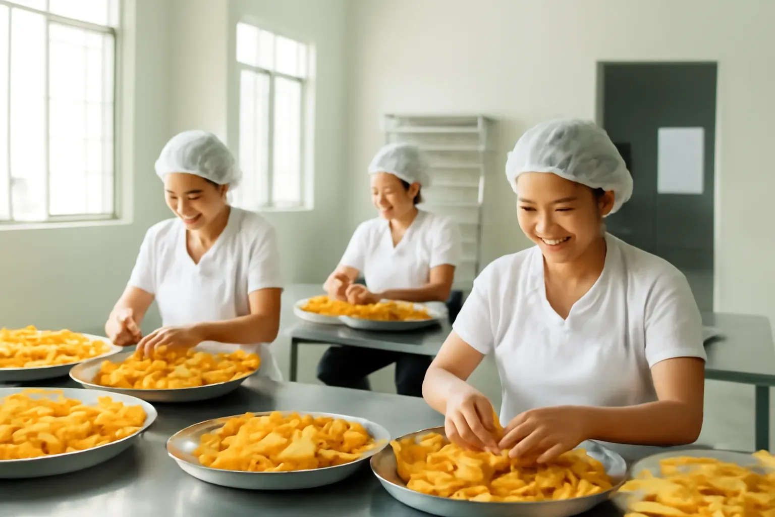 Từ bếp nhà lên xưởng nhỏ: bố trí một chiều cho cơ sở làm sản vật